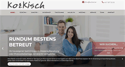 Desktop Screenshot of korkisch.at